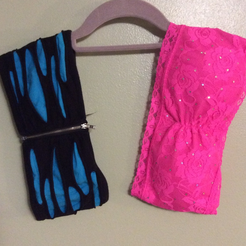 Bundle of bandeau bras