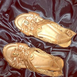 Leather Frye sandals