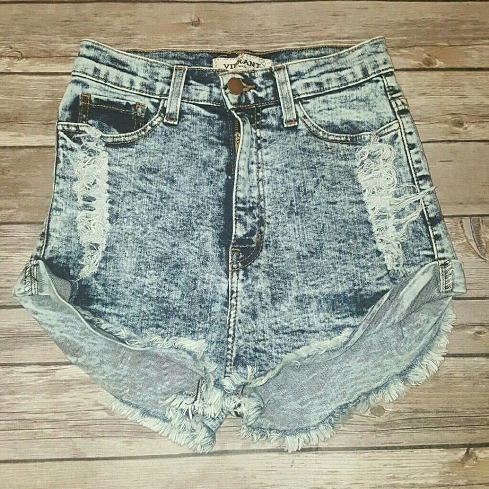 Vibrant MIU Women's Shorts Size Small High Waist