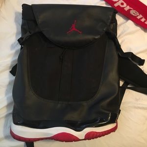 Nike Jordan 11 Premium Backpack Shoe bag Bred