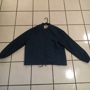 Men's light blue bomber jacket