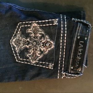 Cross Pocket LA Idol Capris