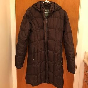 Eddie Bauer Premium Goose Down Knee-Length Jacket