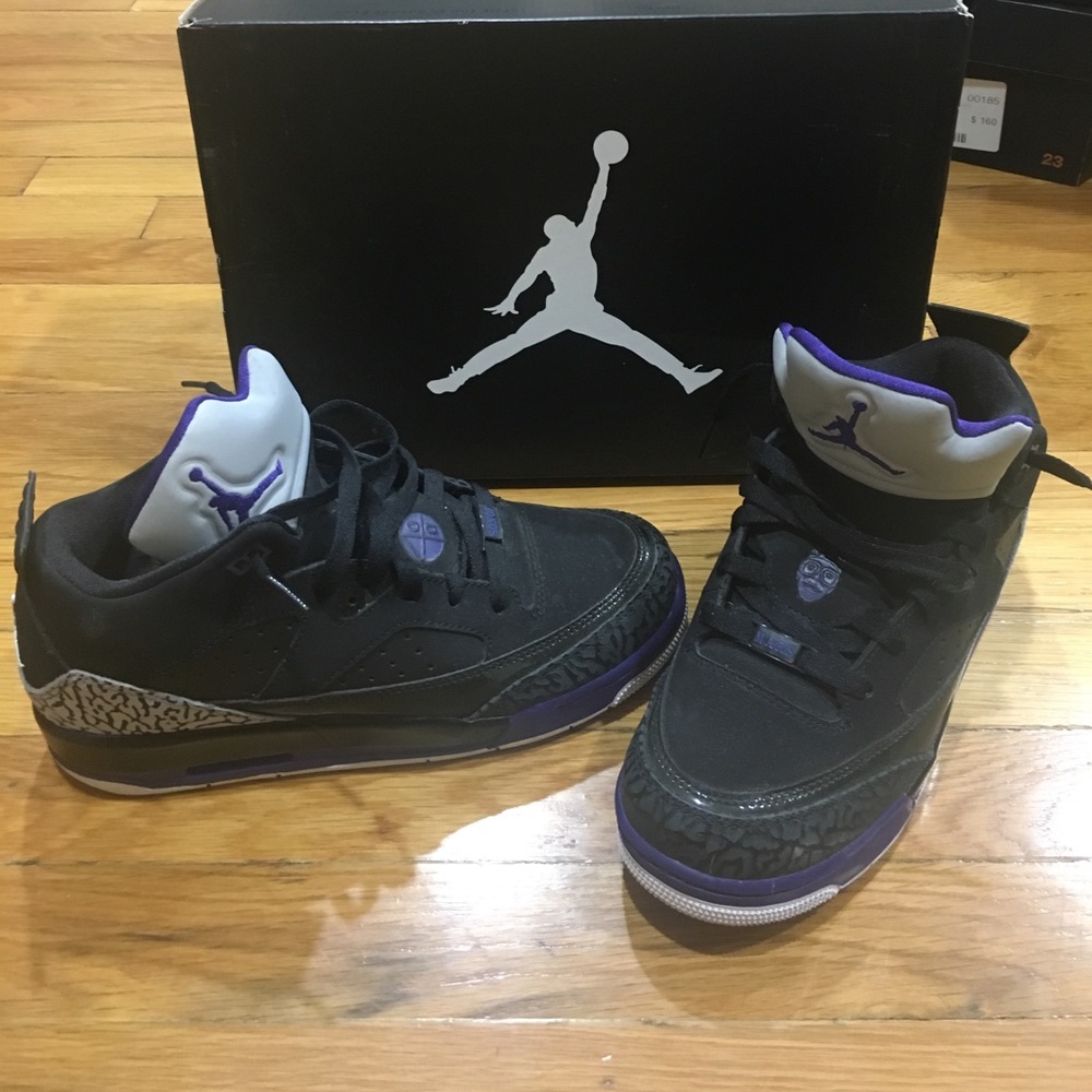Air Jordan Son of Mars black and grape