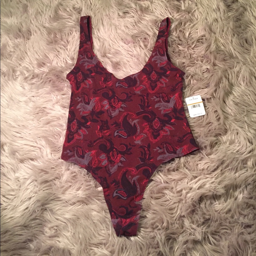 NWT free people bodysuit