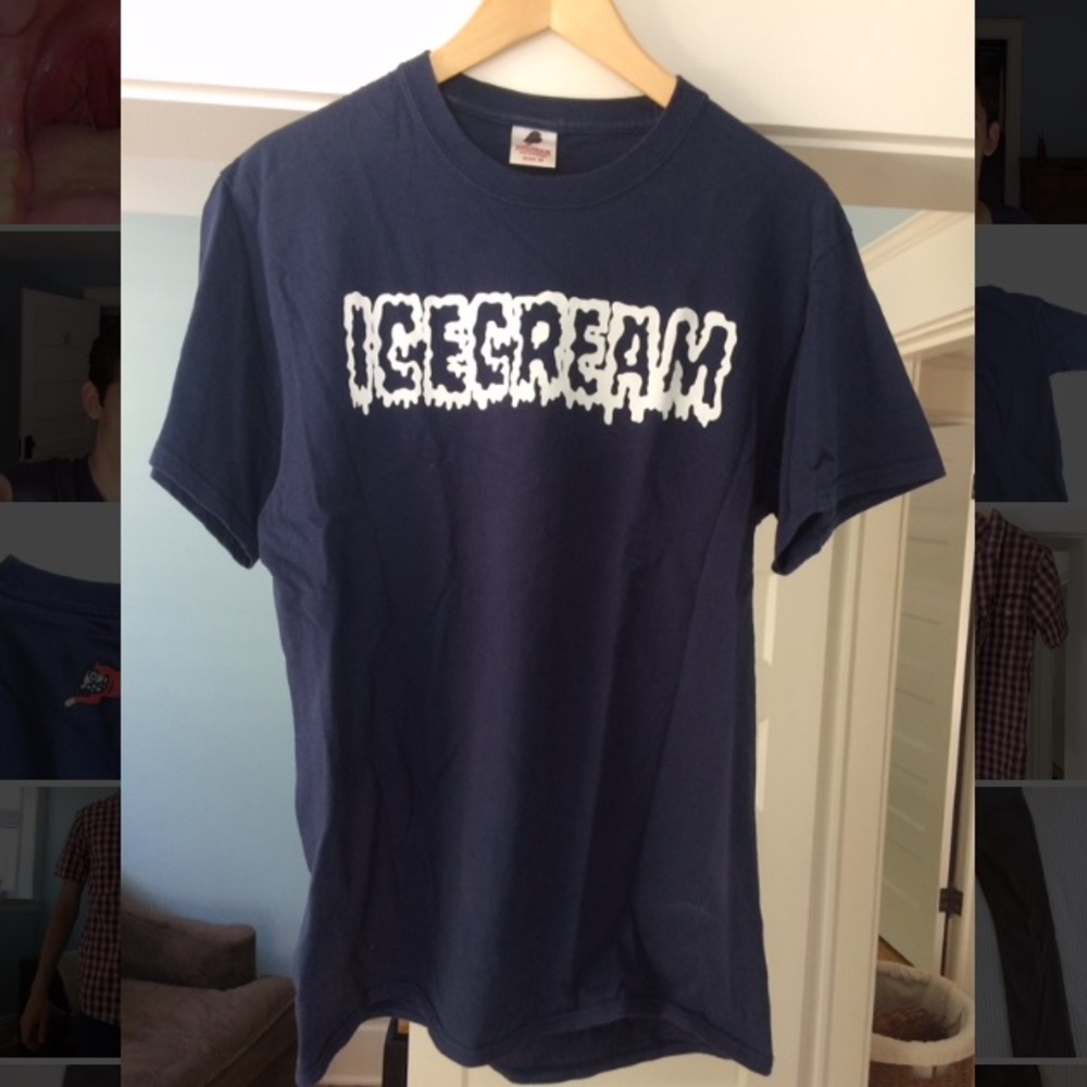 Icecream by Billionaire Boys Club t shirt navy M