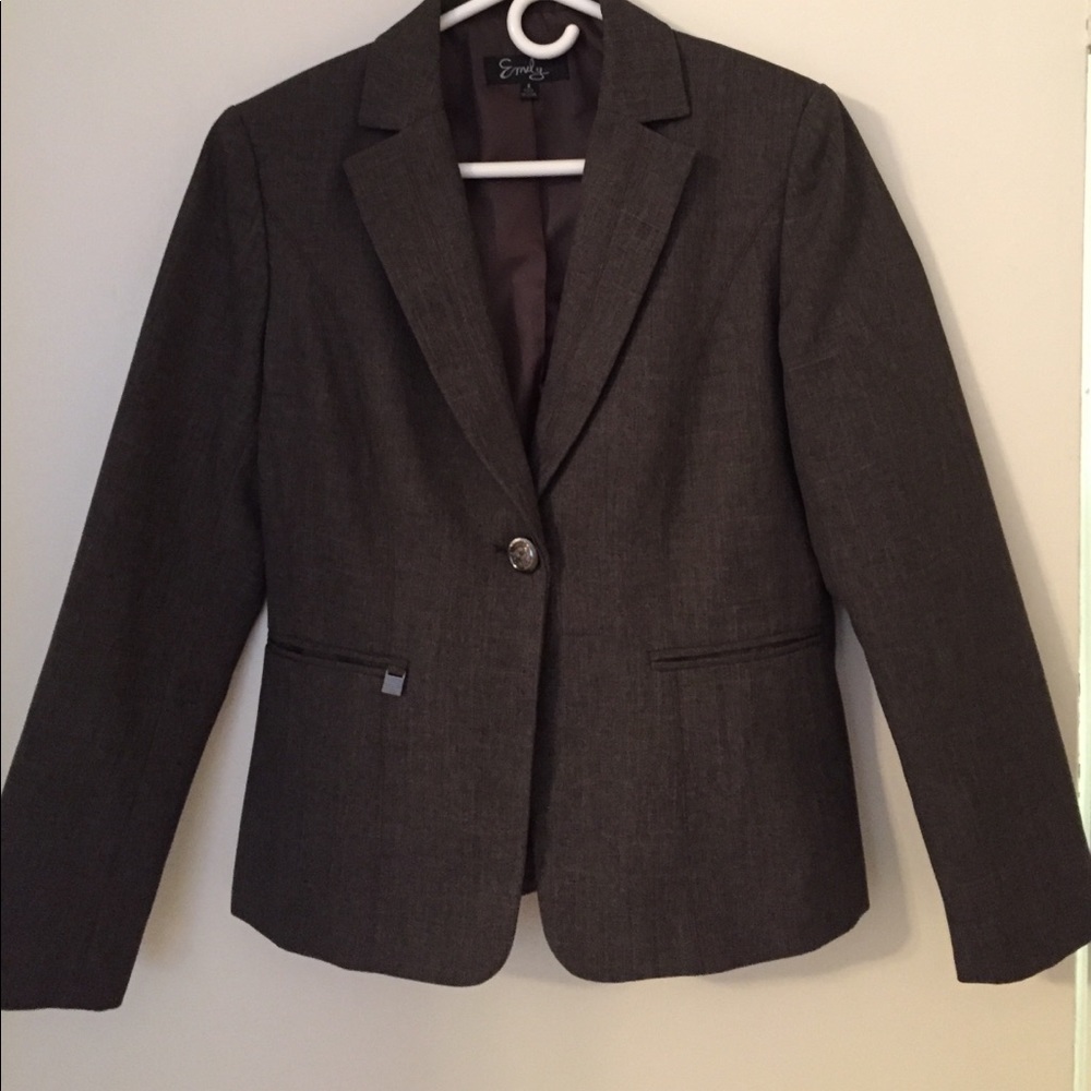 EMILY Gray Blazer size 6