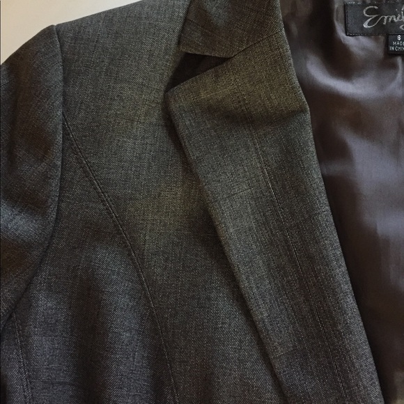 EMILY Gray Blazer size 6 - Picture 2 of 6
