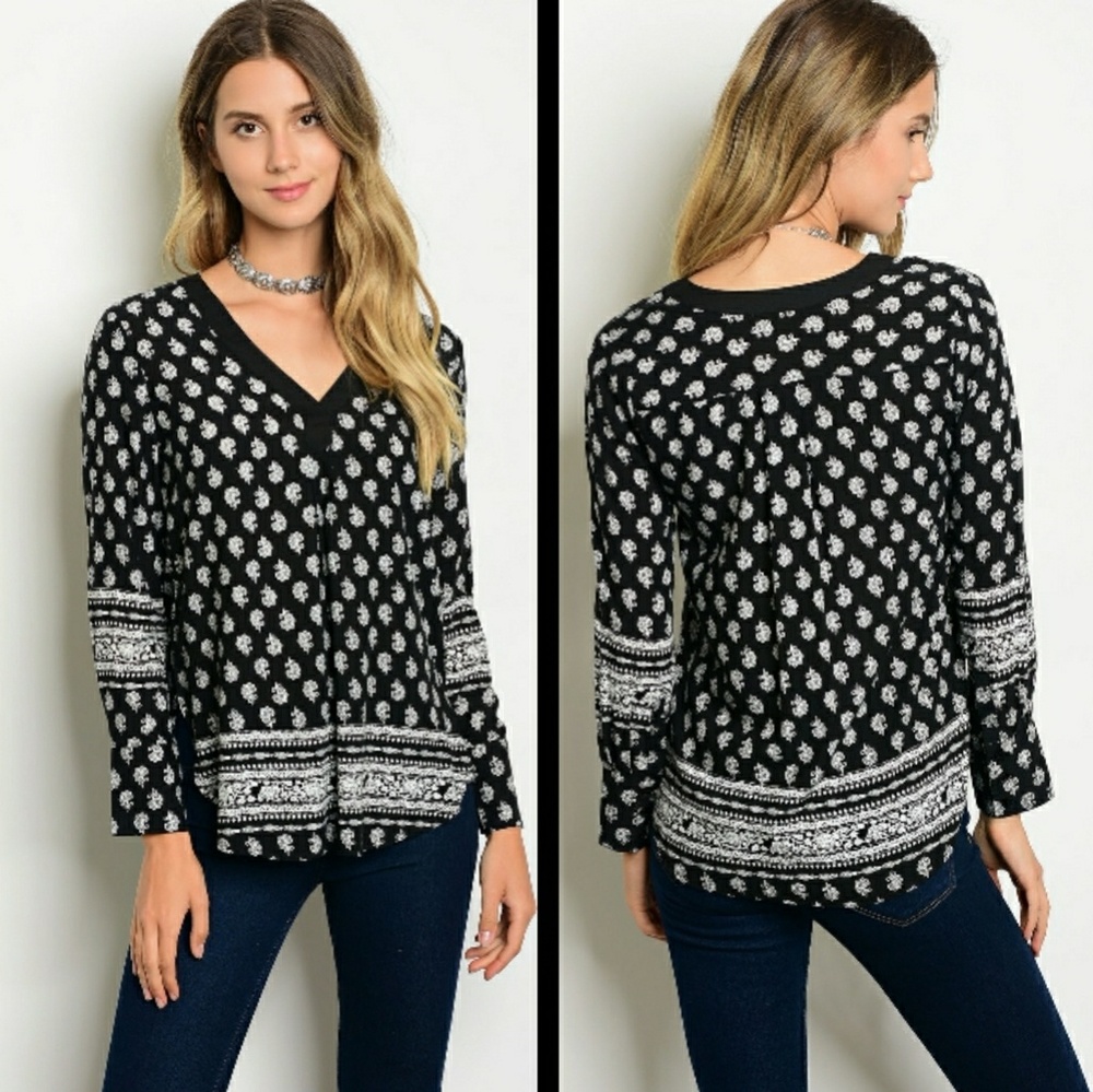 4PACK BLACK WHITE PRINT TOO