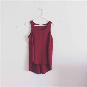 Fuchsia pink tank top