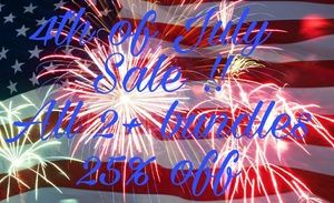 4th of July Sale! All 2+ Bundles 25% Off!