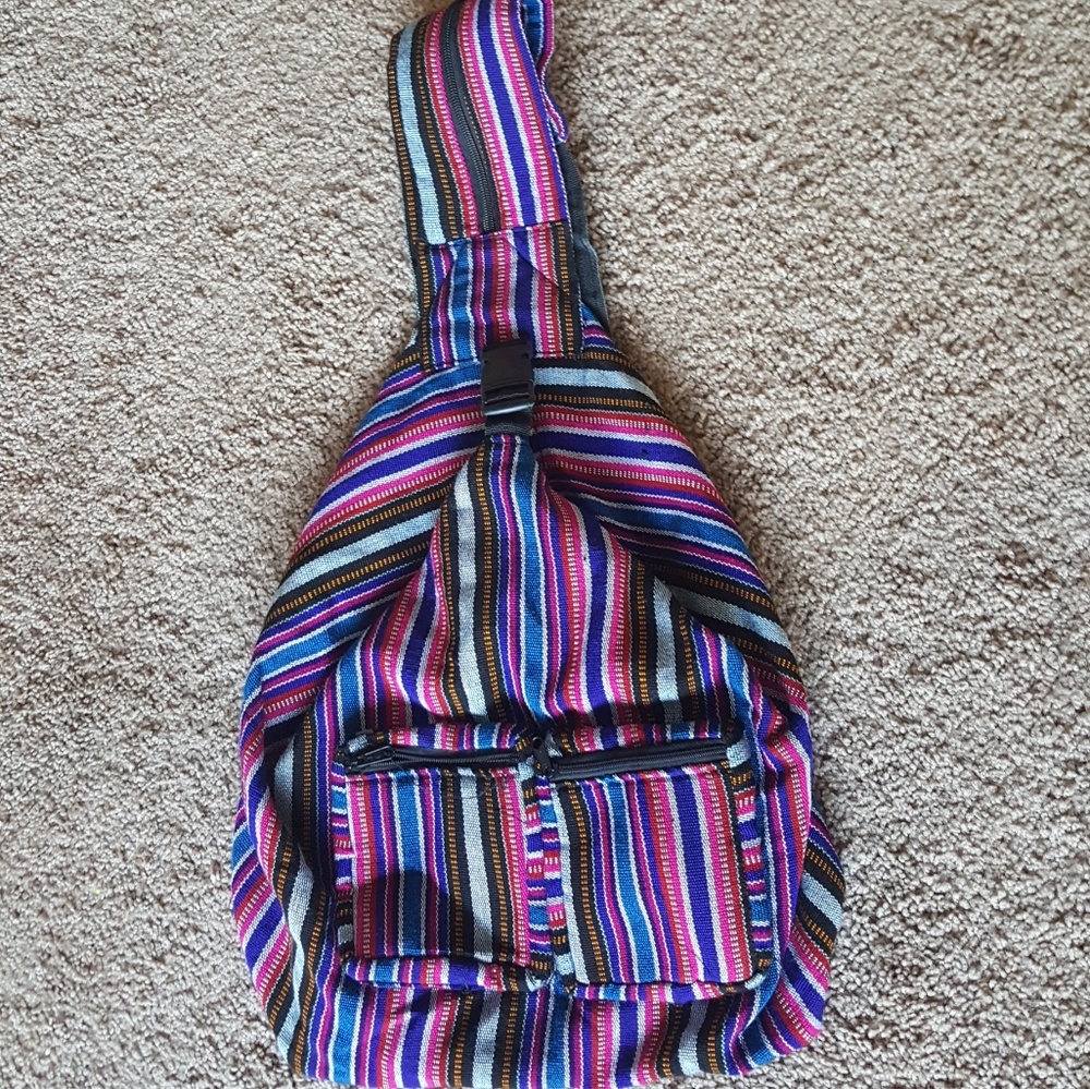 NWOT One Of A Kind Hippie Backpack