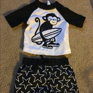 Infant Boys bathing suit/rash guard