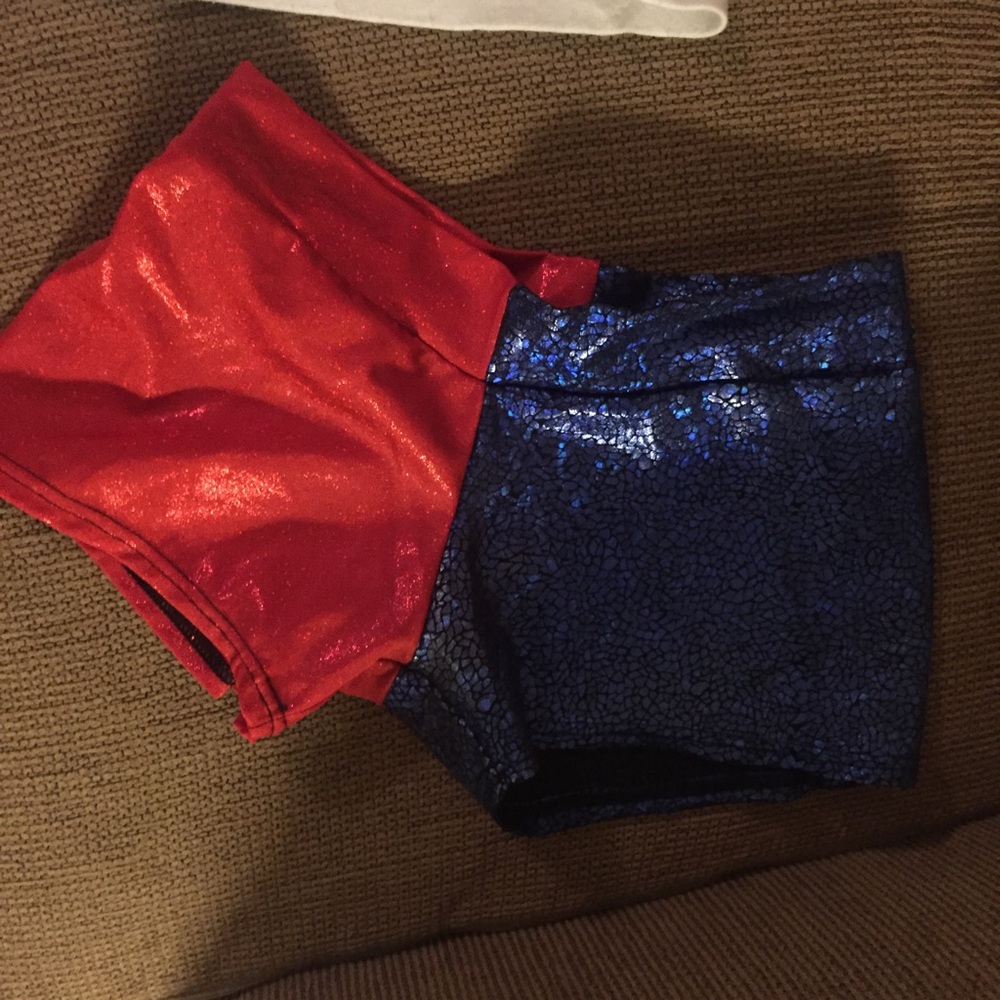 Suicide Squad Harley Quinn costume shorts