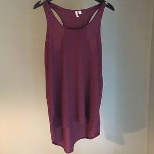 🌸SALE🌸Frenchi racerback high/low tank