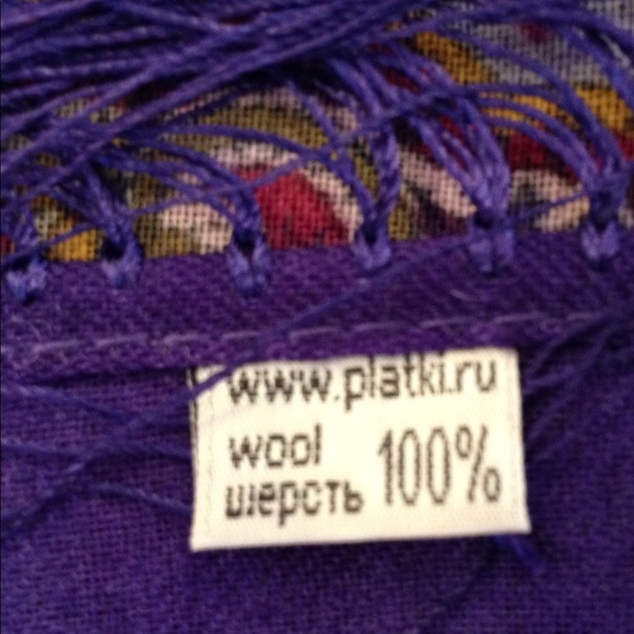 Exclusive Russian shawl. 100% wool - Picture 8 of 8