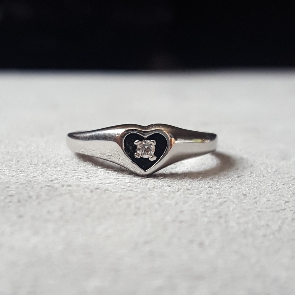Sterling Silver Heart Ring
