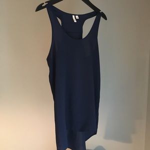 🌸SALE🌸Frenchi racerback navy tank top