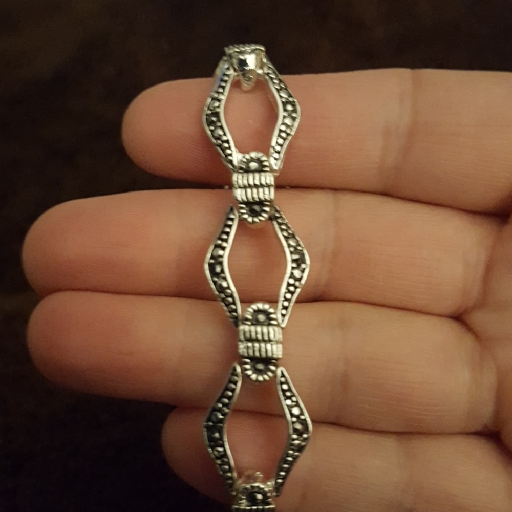 Marcasite Bracelet 7.5 inch