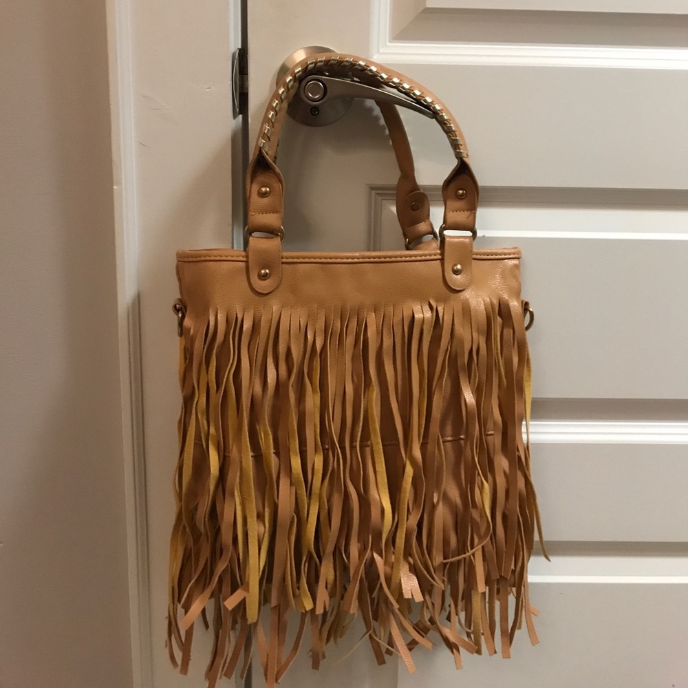 Fringe purse
