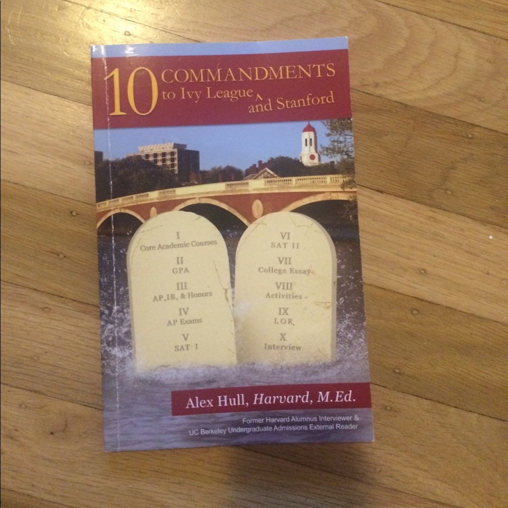 School Advice Book to get into Ivy League College