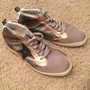 FreeBird by Steve Madden Metallic Hightops