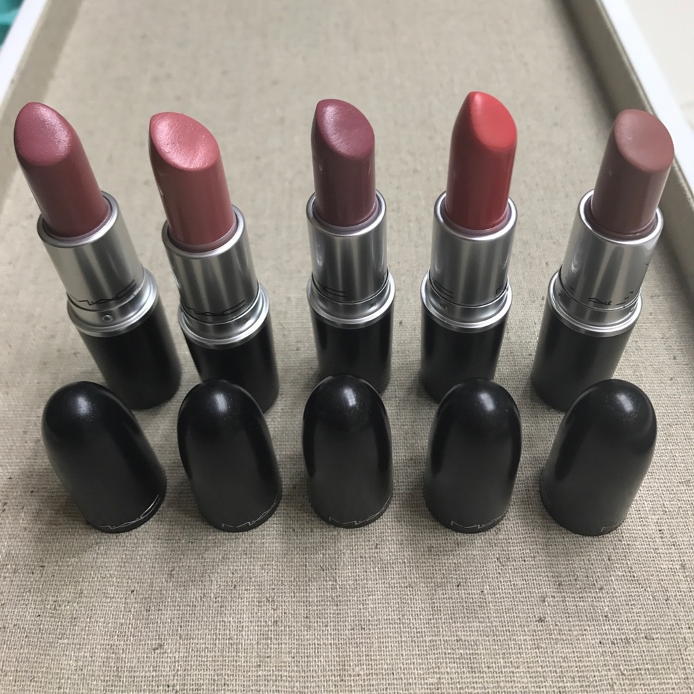 5 MAC Lipsticks