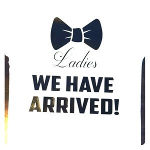 Custom Made Twin Onesies, Ladies We Have Arrived