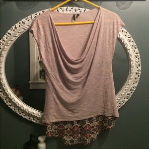 Aztec flowy top