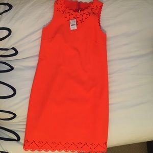J. Crew orange dress