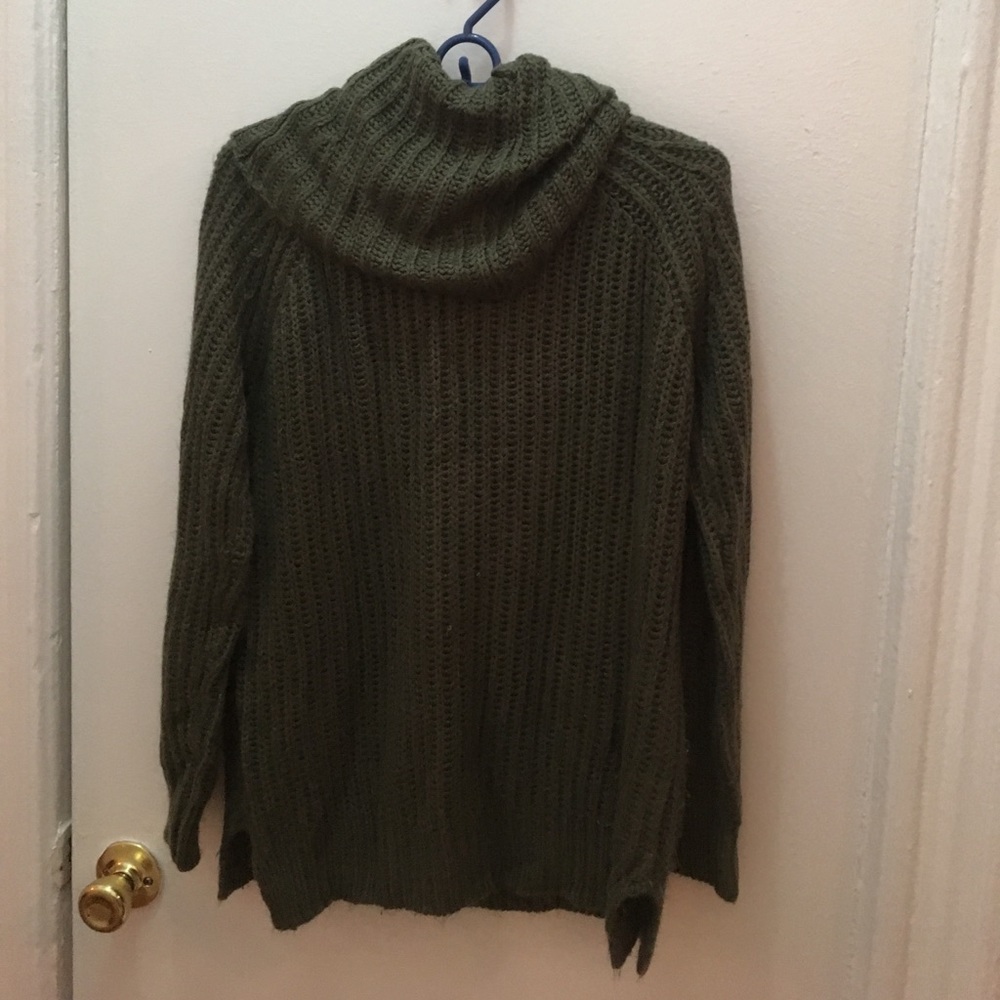 Green sweater
