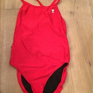 Red TYR one piece