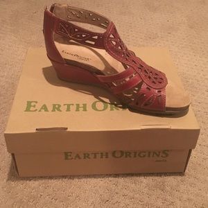 Open to offers! Comfy red wedges