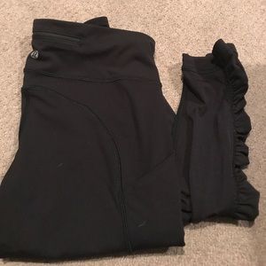 Black lululemon Speed tights