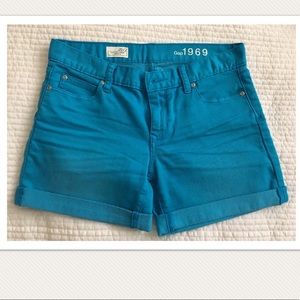 Gap Sexy Boyfriend Blue Shorts