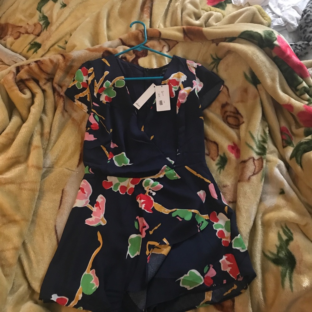 Beautiful flower romper