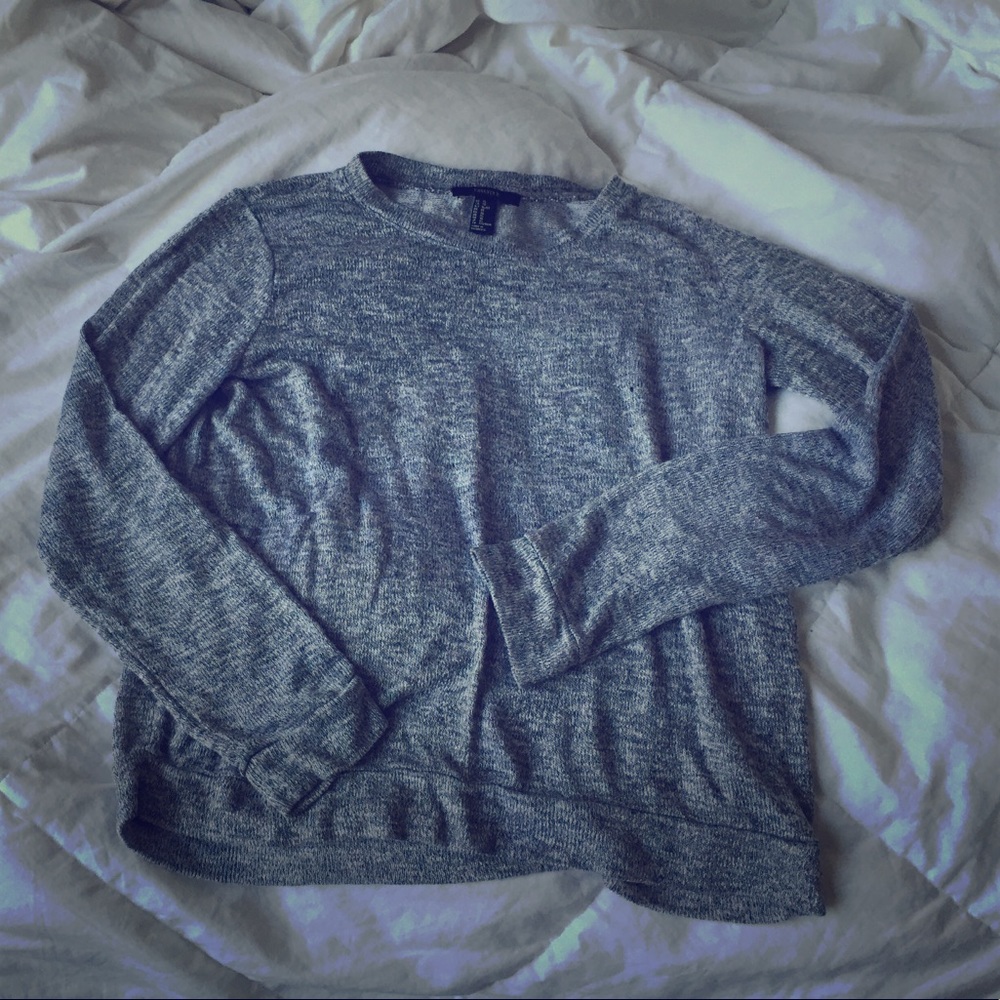 Forever 21 marled grey sweater