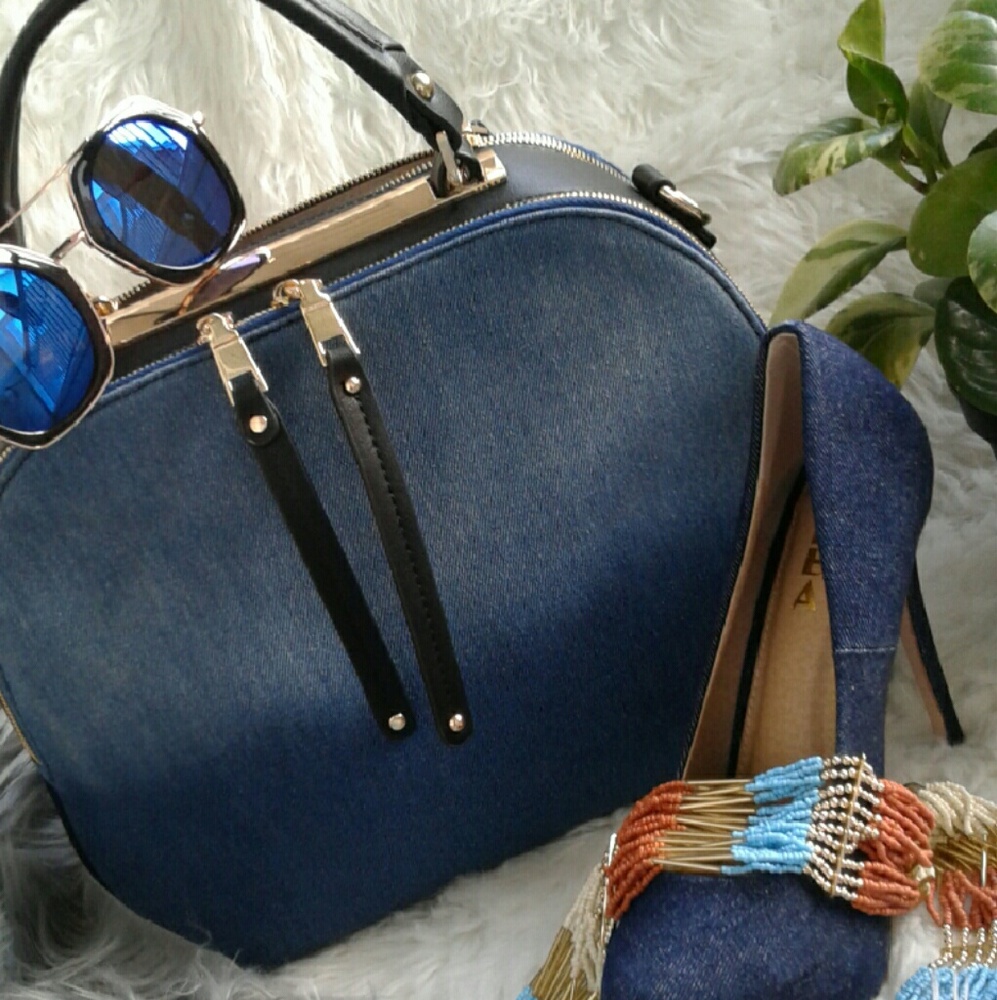 Denim Handbag
