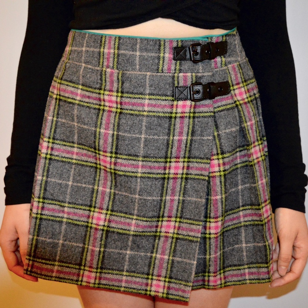 Tartan skirt from Johnnie B