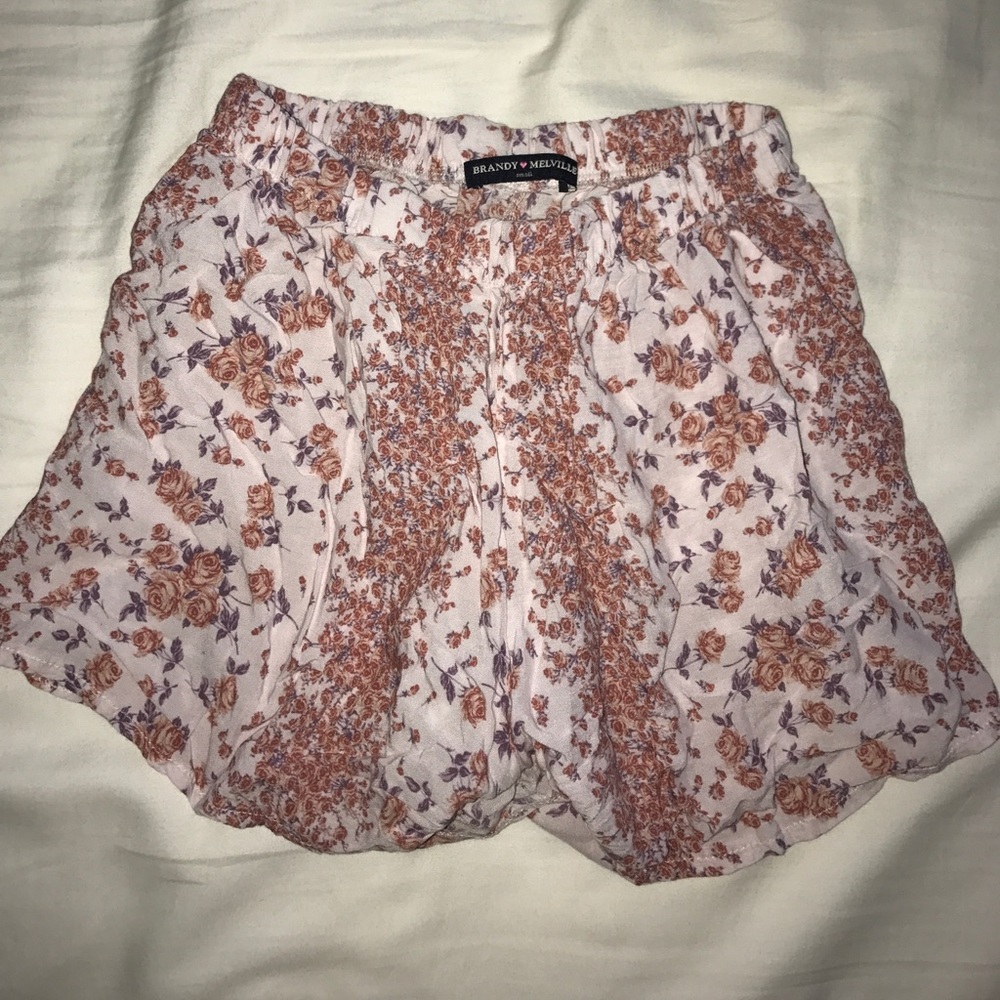 Flowy brandy shorts
