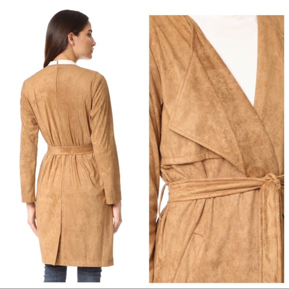 🎉🌲1 LARGE🌲🎉BB Dakota Dennings Faux Suede Coat - Picture 3 of 6