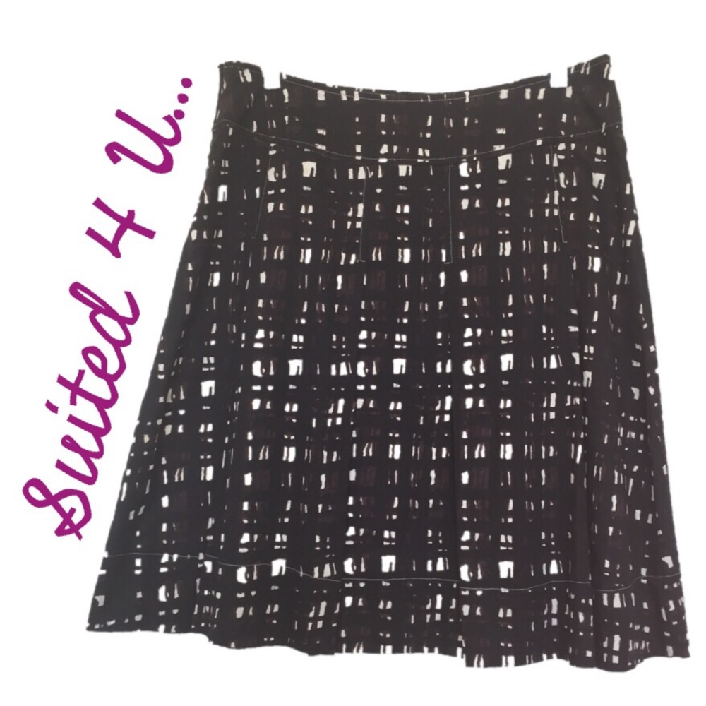 Black Pleated Skirt