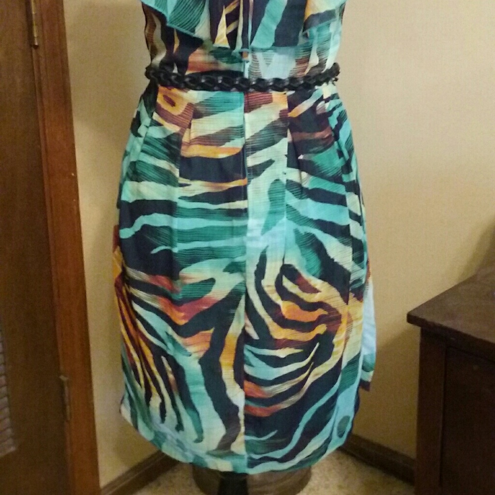 Sleeveless Ruffle Dres - Picture 3 of 6