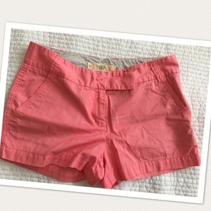 J.Crew 100% Cotton Chino Light Pink Shorts
