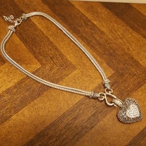 Lia Sophia heart necklace