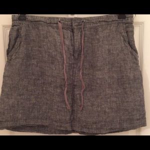 Charcoal Gray Max Studio Skirt- Large