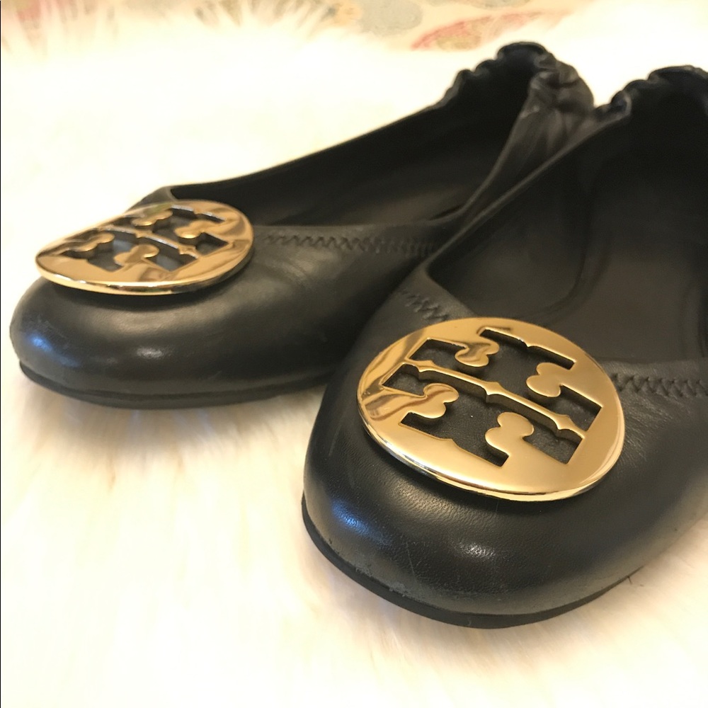 Tory Burch Leather Ballet Flats