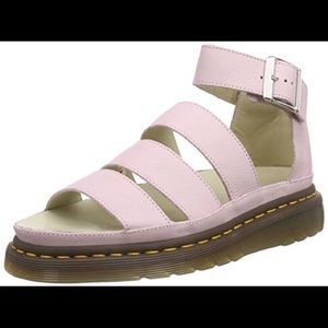 Pink Clarissa Dr. Martens sandals