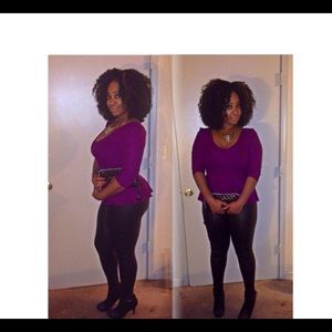 Peplum top (FINAL PRICE)