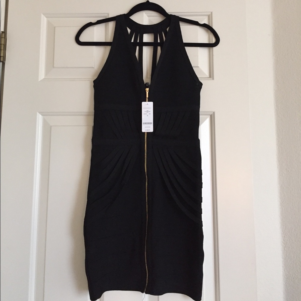 NWT BEBE bandage bodycon dress sz Small
